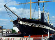 Segelschiff in Bristol